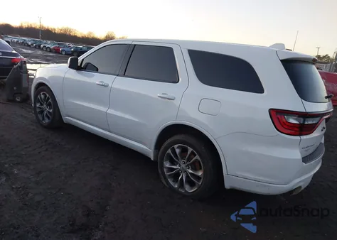 2020 Dodge Durango Gt Plus Rwd z USA, uszkodzony, nr VIN 1C4RDHDG0LC259365